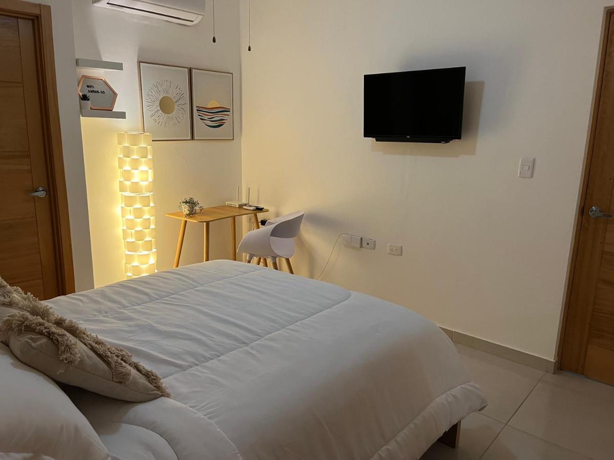 산토도밍고 Ambar 5D - Centrico Apart Estilo Boho Chic 아파트 외부 사진