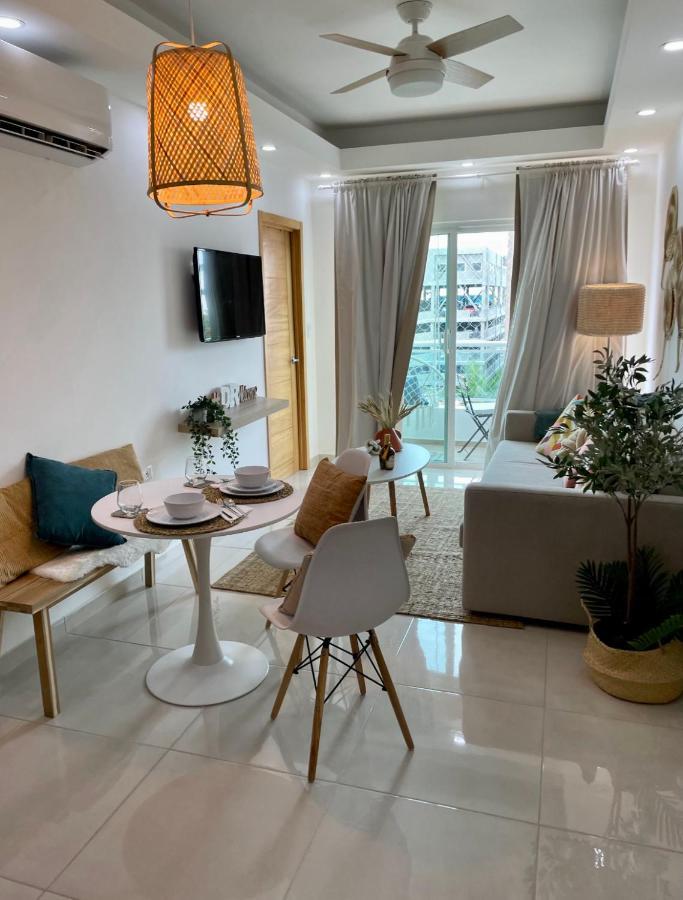 산토도밍고 Ambar 5D - Centrico Apart Estilo Boho Chic 아파트 외부 사진